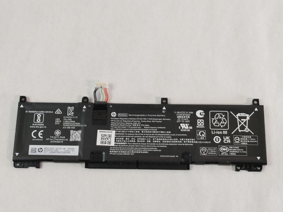 HP EliteBook 655 G9 4249 mAh 3 Cell 11.58 V Laptop Battery M73472-005