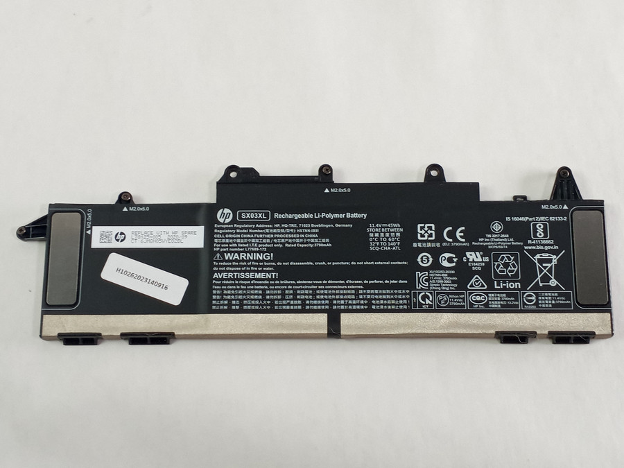 Lot of 2 HP ProBook x360 435 G8 3790 mAh 3 Cell 11.4 V Laptop Battery L78125-005