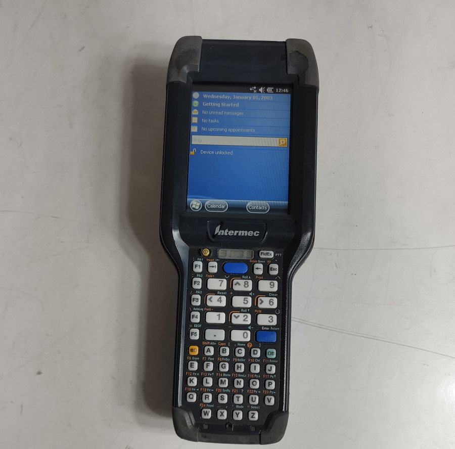 Intermec CK3X 1007CP02 Windows Barcode Scanner Mobile Computer With Battery