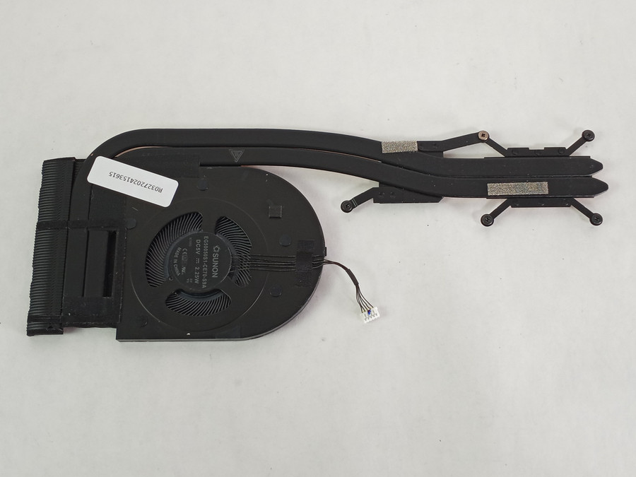 Lenovo 5H40W36711 ThinkPad P15s Gen 1 Copper 5-Pin BGA 1528 Laptop CPU Fan with Heatsink