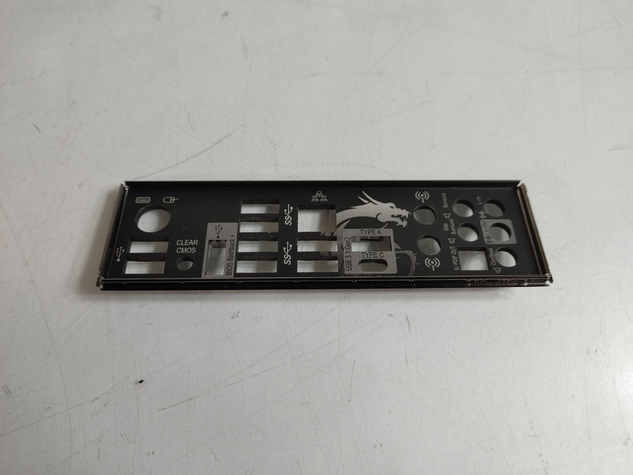 MSI I/O Shield for  X99A XPOWER GAMING TITANIUM Motherboards