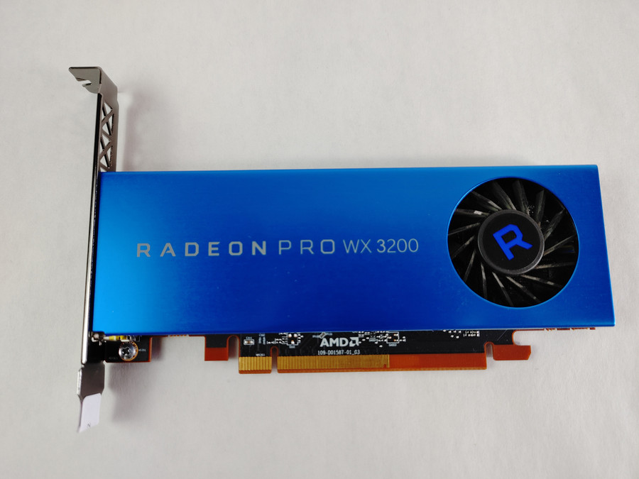 AMD Radeon Pro WX 3200 4 GB GDDR5 PCI Express 3.0 x16 Video Card