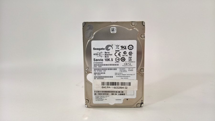Seagate EMC ST9900805SS 900 GB SAS 2 2.5 in Enterprise Hard Drive