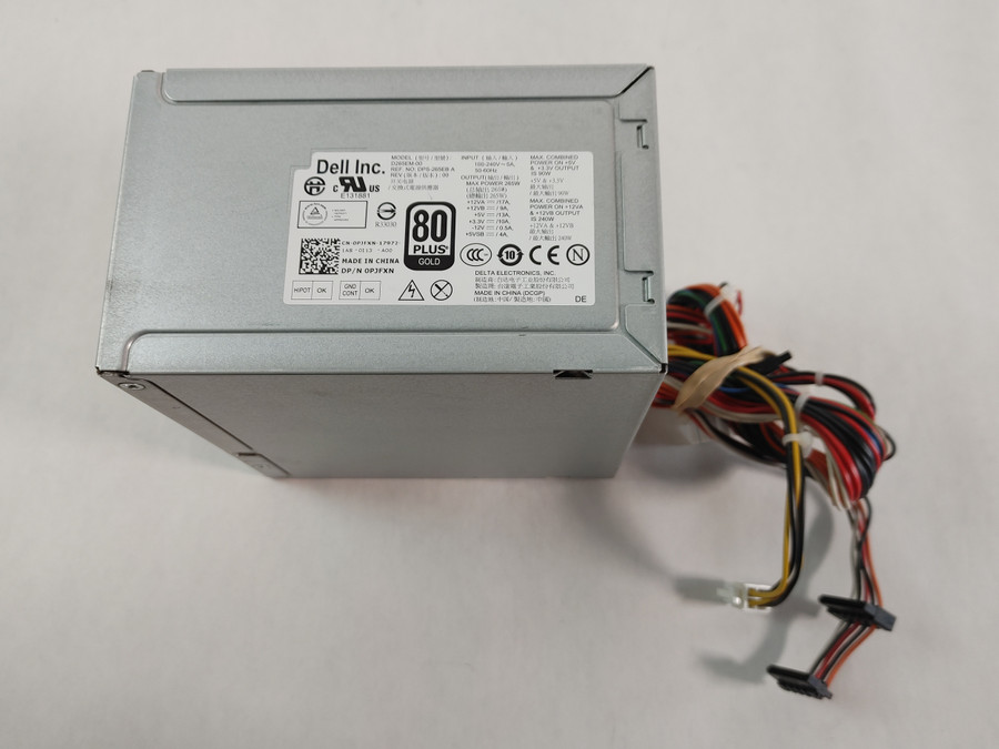 Lot of 5 Dell OptiPlex 3010 MT 265W 24 Pin Desktop Power Supply PJFXN