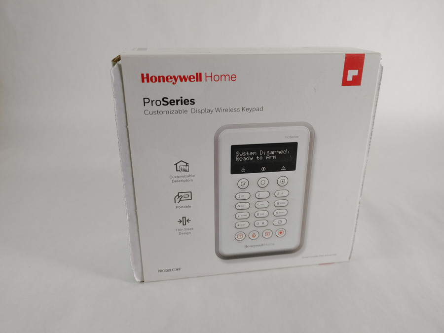 New Honeywell PROSIXLCDKP LCD Display Wireless Keypad