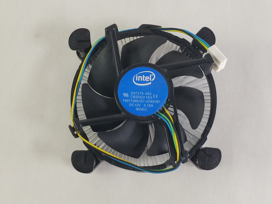 Lot of 5 Intel CPU Fan with Heatsink E97379-003 4-Pin Socket LGA 1150 1151 1155