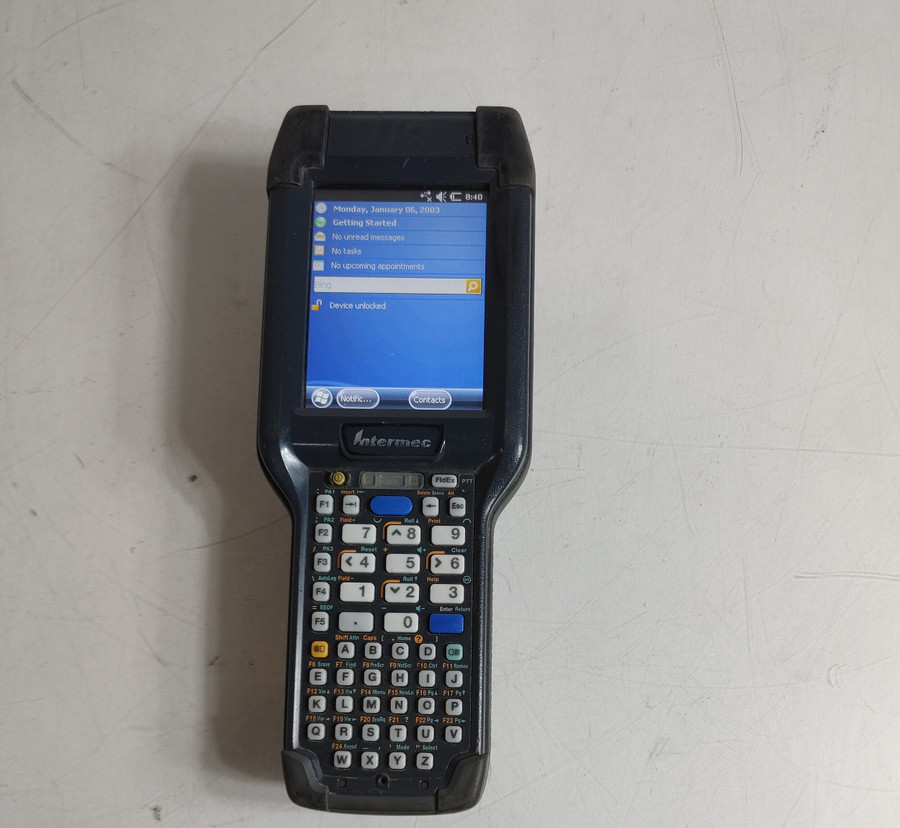 Intermec CK3X 1007CP02 Windows Barcode Scanner Mobile Computer With Battery