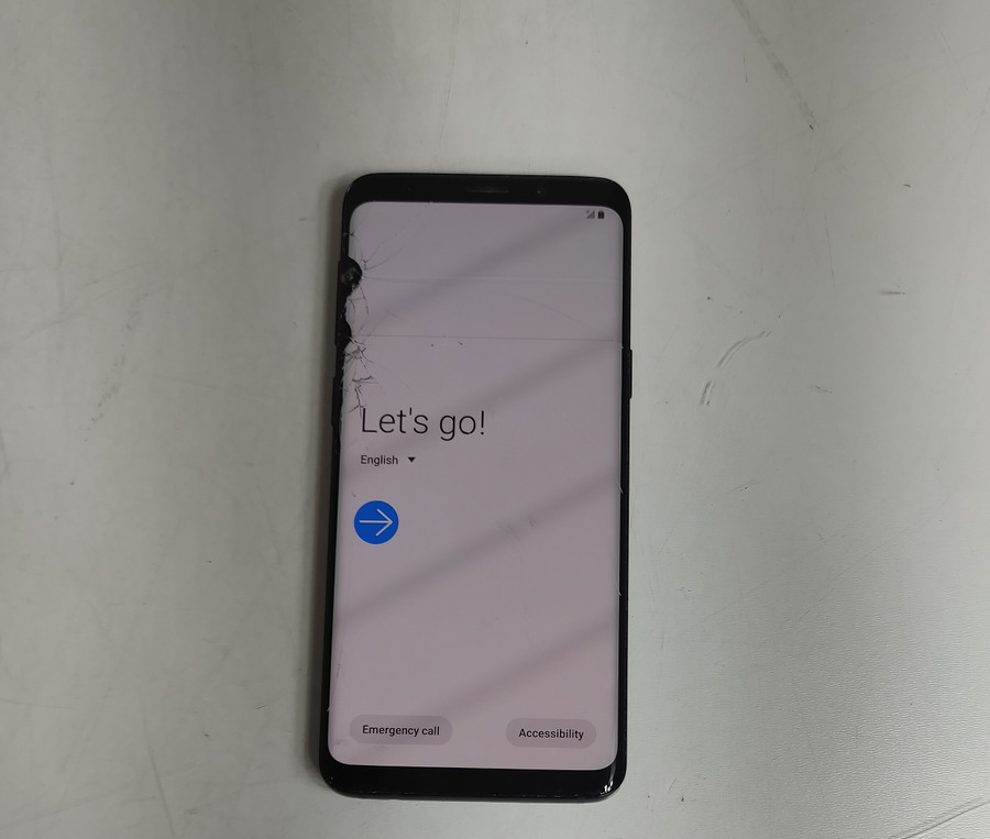 Samsung Galaxy S9 SM-G960U 64 GB Android 10 Verizon Only (Wi-Fi + 4G) For Parts