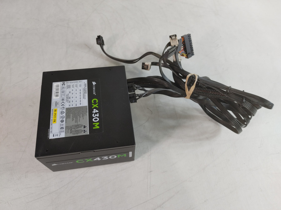 Corsair CX430M 430 W 24 Pin ATX Desktop Power Supply 75-002016