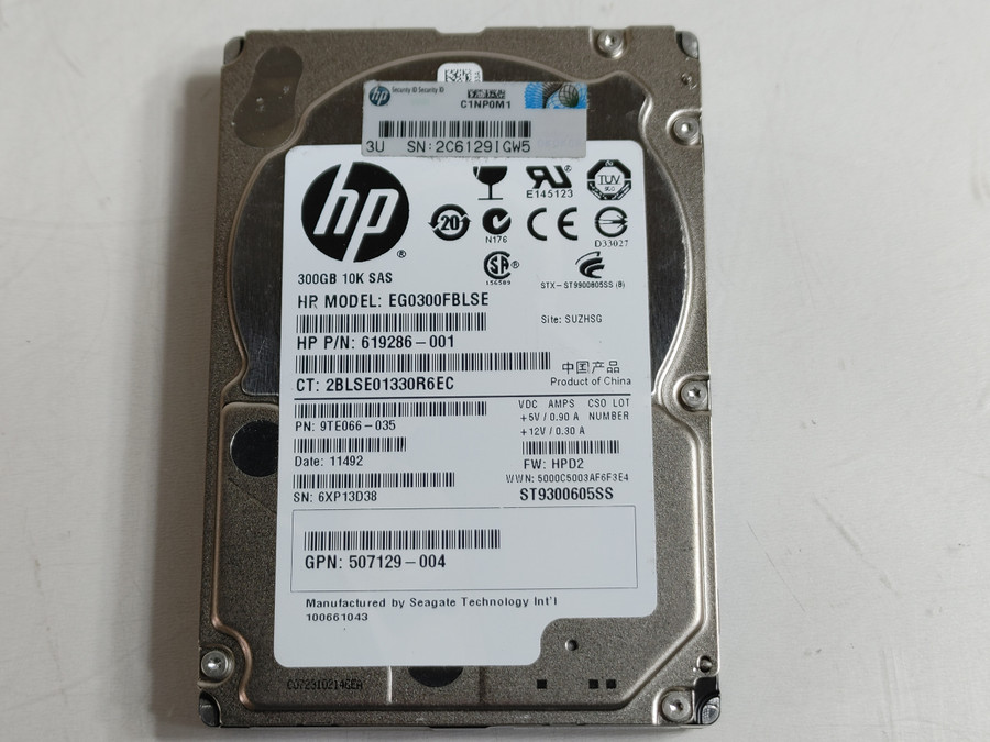 Seagate HP 10K.5 ST9300605SS 300 GB 2.5" SAS 2 Enterprise Hard Drive