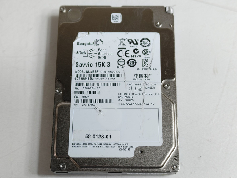 Seagate Cisco ST9300653SS 300 GB SAS 2 2.5 in Enterprise Hard Drive