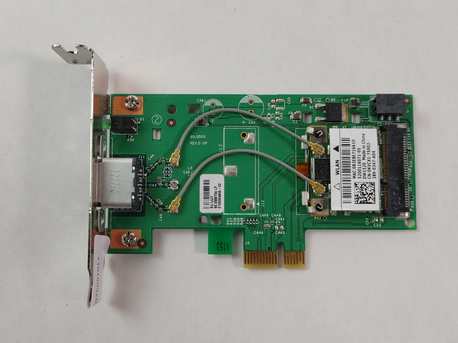 Dell 8VP82 DW1520 802.11n PCI Express x1 Low Profile Wireless Adapter