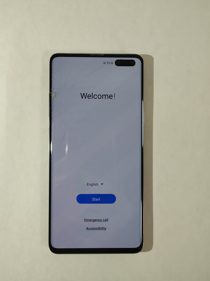 Samsung Galaxy S10 5G SM-G977U 256 GB Android 11 Verizon Only (Wi-Fi + 5G) For Parts