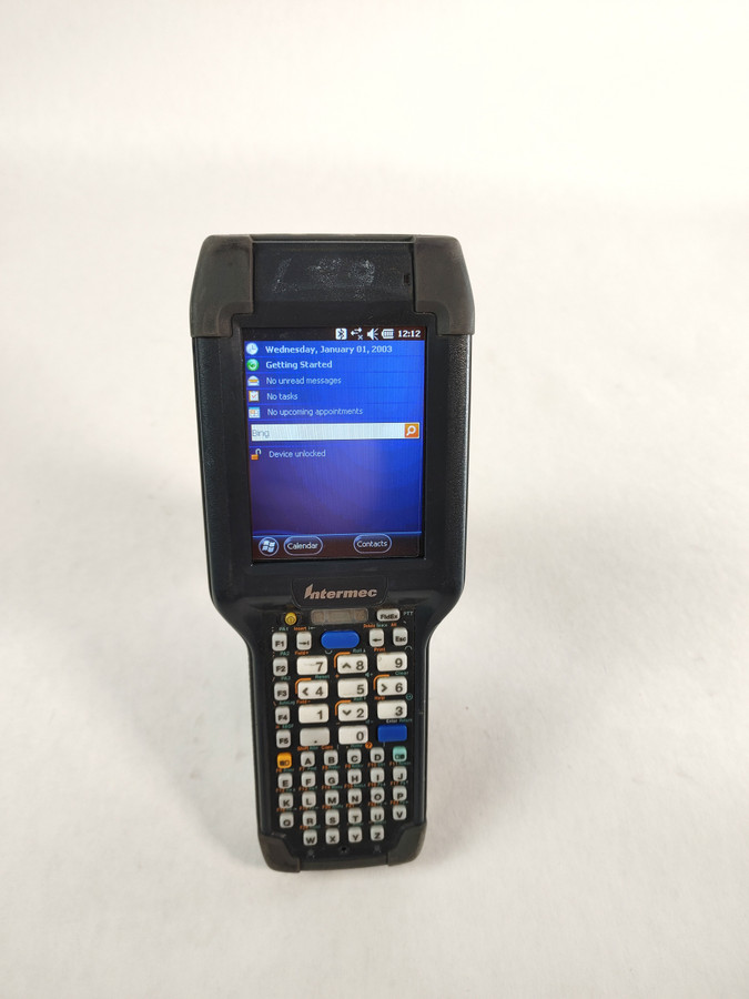 Intermec CK3X 1007CP02 Windows Barcode Scanner + Battery + Pistol Grip