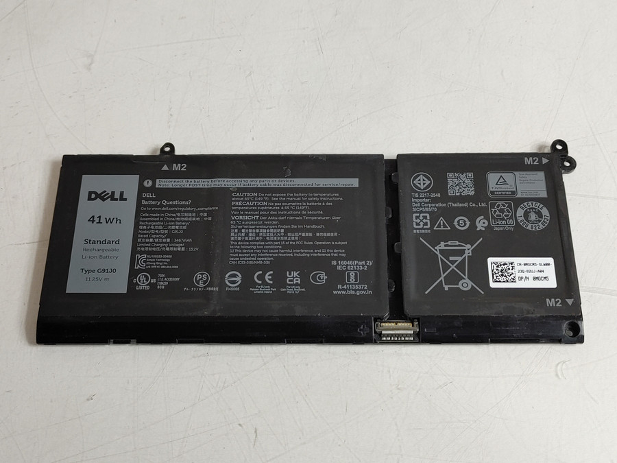 Lot of 2 Dell G91J0 3467mAh 3 Cell Laptop Battery for Inspiron 13 5310