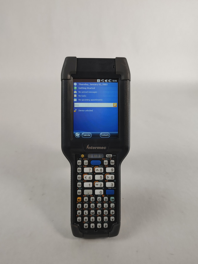 Intermec CK3X 1007CP02 Windows Barcode Scanner + Battery + Pistol Grip