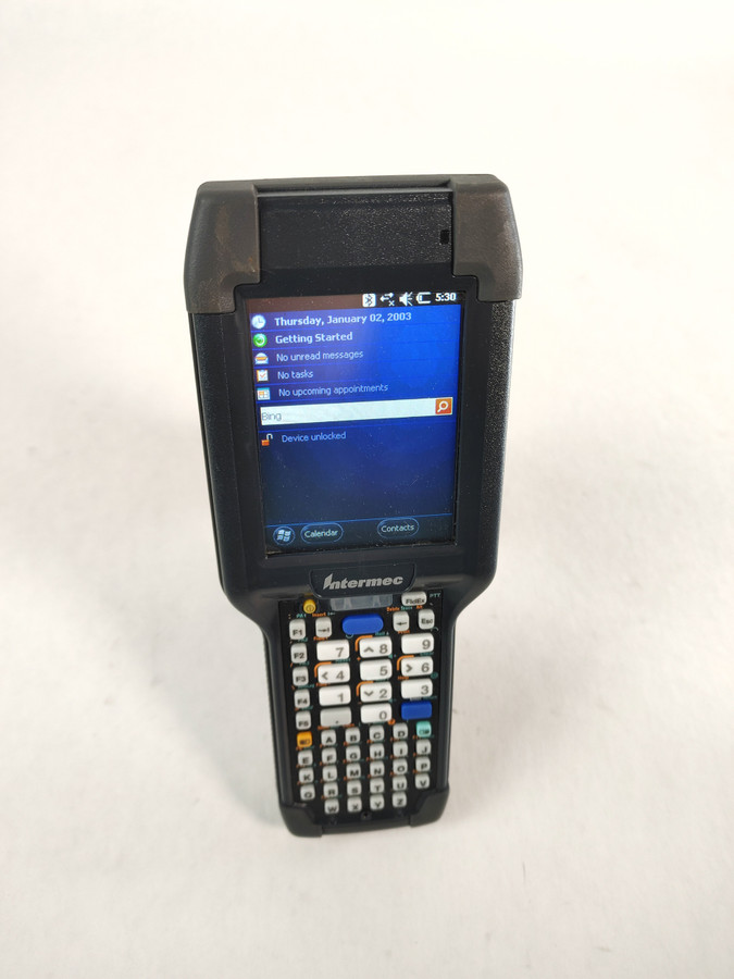 Intermec CK3X 1007CP02 Windows Barcode Scanner + Battery + Pistol Grip