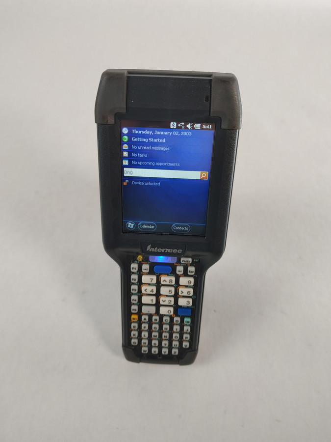 Intermec CK3X 1007CP02 Windows Barcode Scanner + Battery + Pistol Grip