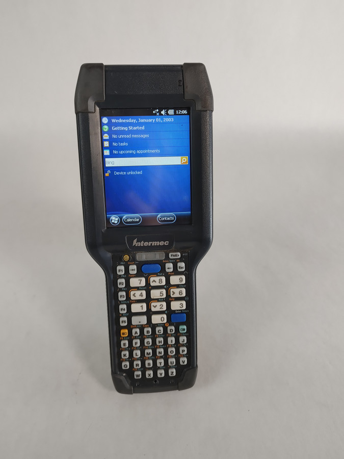Intermec CK3X 1007CP02 Windows Barcode Scanner + Battery + Pistol Grip