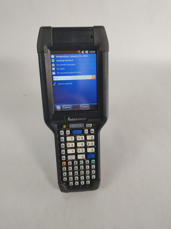 Intermec CK3X 1007CP02 Windows Barcode Scanner + Battery + Pistol Grip