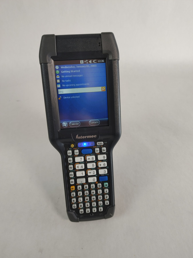 Intermec CK3X 1007CP02 Windows Barcode Scanner + Battery + Pistol Grip