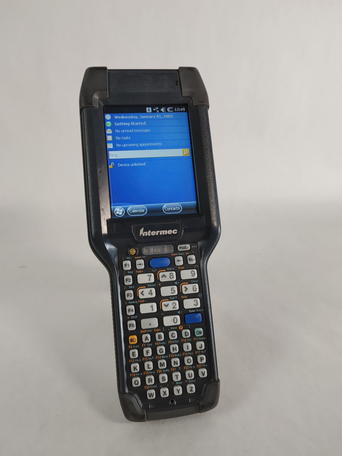 Intermec CK3X 1007CP02 Windows Barcode Scanner + Battery + Pistol Grip