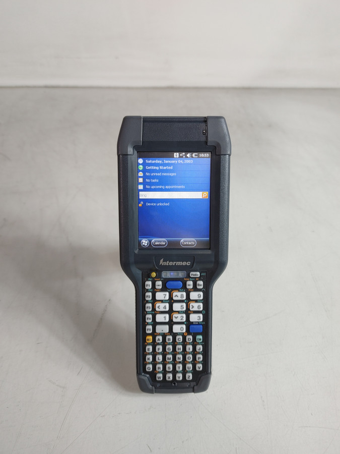 Intermec CK3X 1007CP02 Windows Barcode Scanner + Battery + Pistol Grip