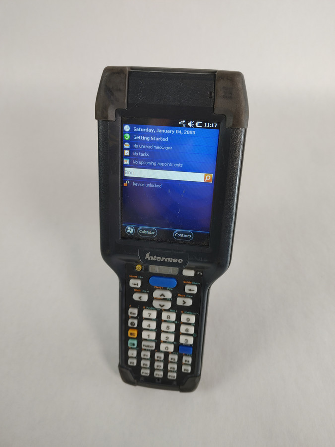 Intermec CK3X 1007CP02 Windows Barcode Scanner + Battery + Pistol Grip