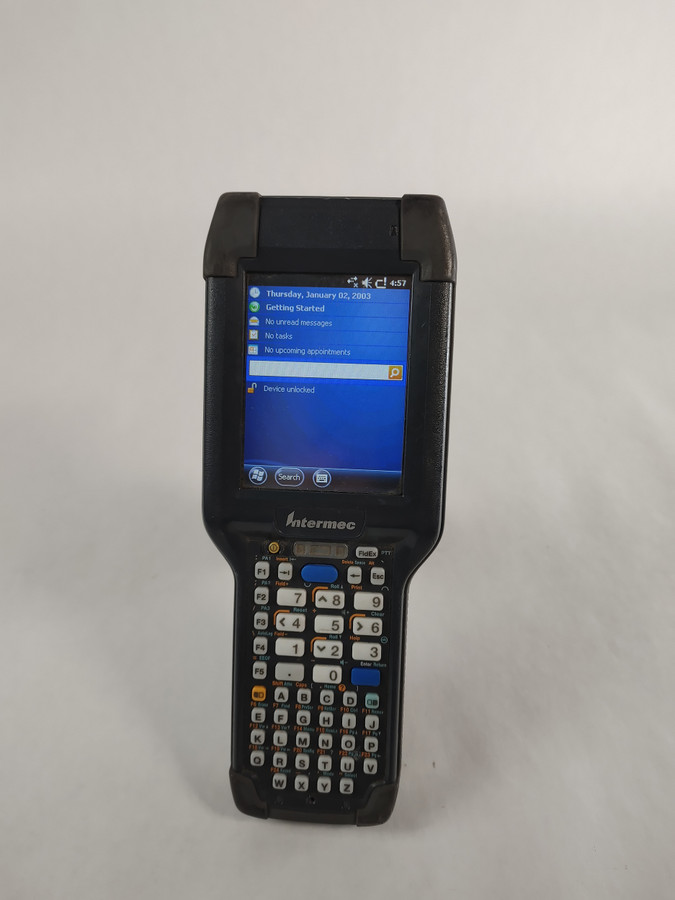 Intermec CK3X 1007CP02 Windows Barcode Scanner + Battery + Pistol Grip