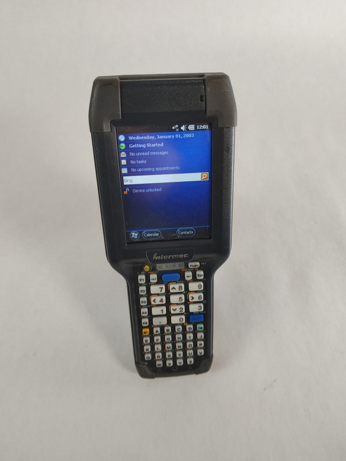 Intermec CK3X 1007CP02 Windows Barcode Scanner + Battery + Pistol Grip