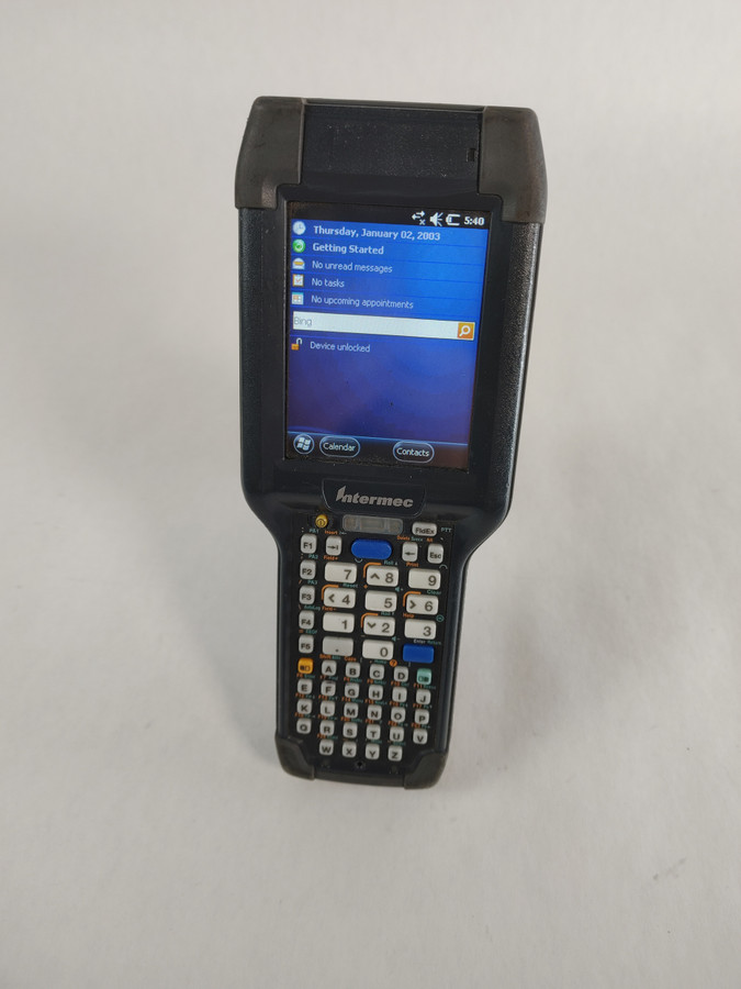 Intermec CK3X 1007CP02 Windows Barcode Scanner + Battery + Pistol Grip