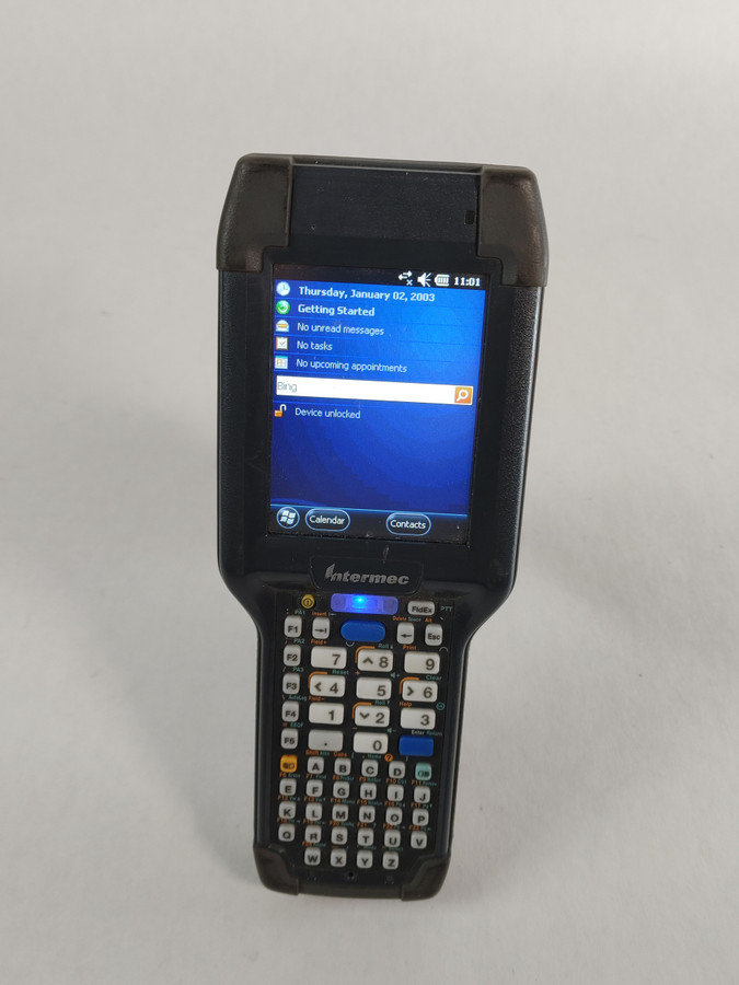 Intermec CK3X 1007CP02 Windows Barcode Scanner + Battery + Pistol Grip