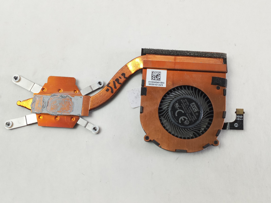 Lenovo 01AY918 Ribbon BGA 1356  Heatsink and Fan For ThinkPad X1 Yoga 3rd Gen