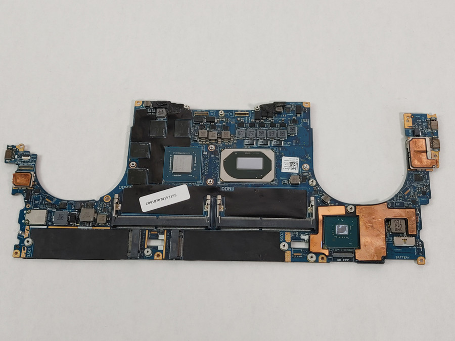 Lot of 2 Dell Precision 5550 Core i7-10750H 2.60 GHz DDR4 Motherboard 0M55X