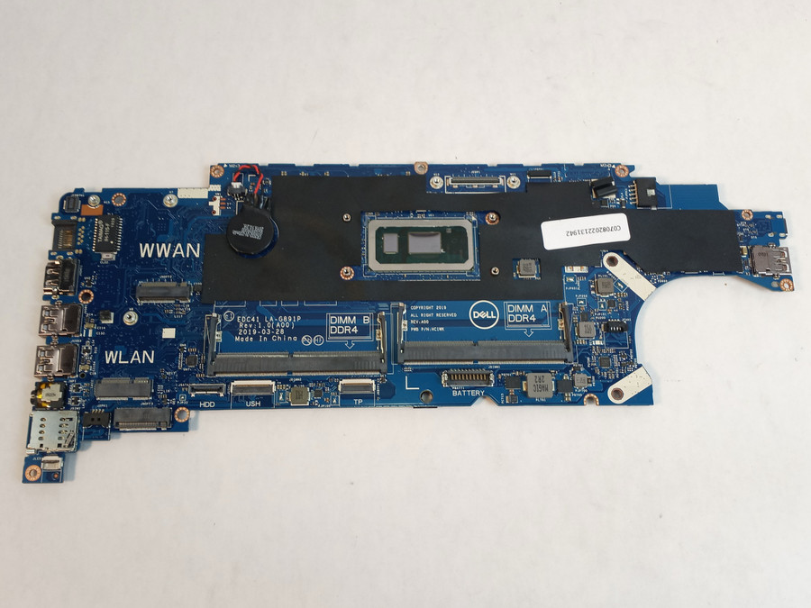 Lot of 2 Dell Latitude 5400 Intel Core i5-8365U 1.60 GHz DDR4 Motherboard 3WM4C