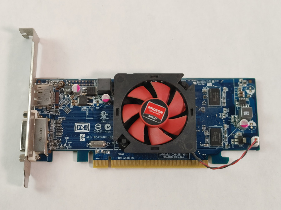Lot of 2 AMD Radeon HD 7470 1 GB DDR3 PCI Express x16 Desktop Video Card