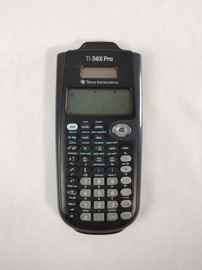 Texas Instruments TI-36 Pro Engineering Scientific Calculator Solar MultiView