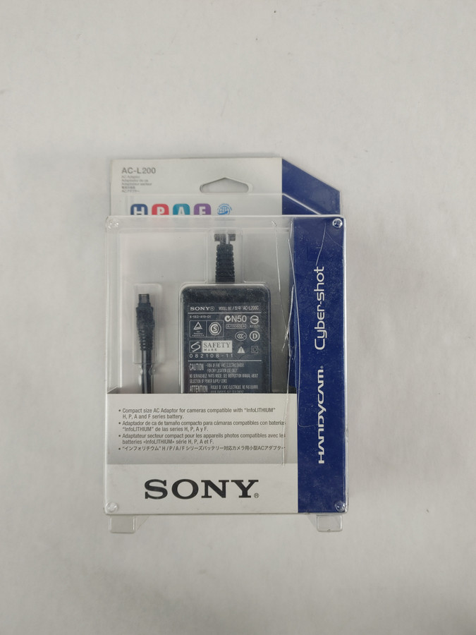 New Sony AC-L200 AC Adapter Charger for Sony HandyCam