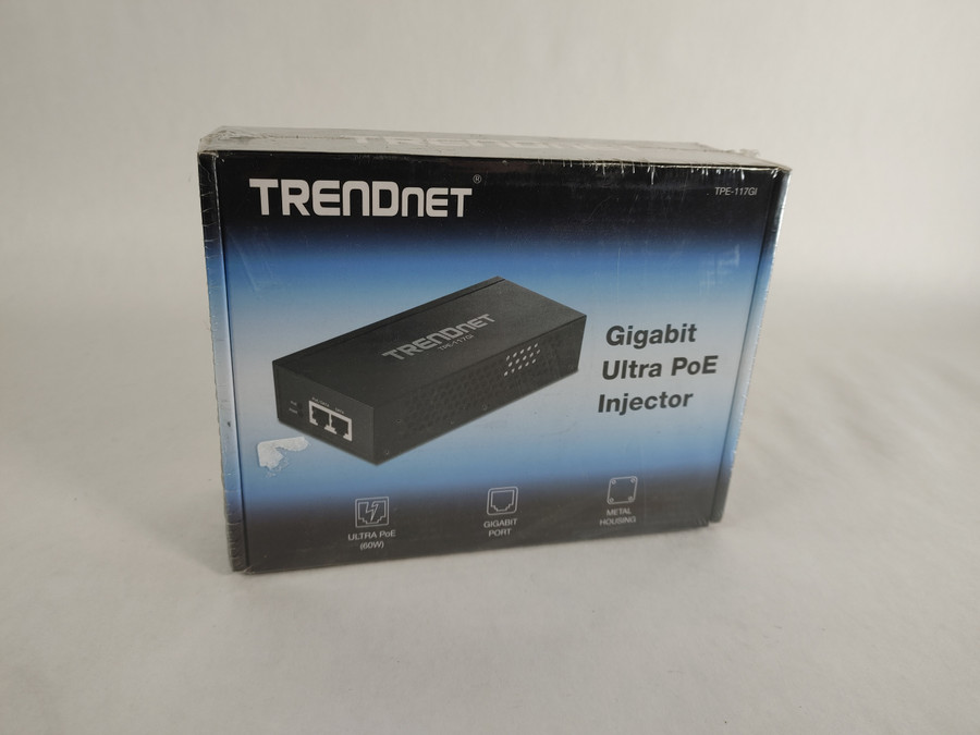 New TRENDnet TPE-117GI Gigabit Ultra PoE+ Injector 60W