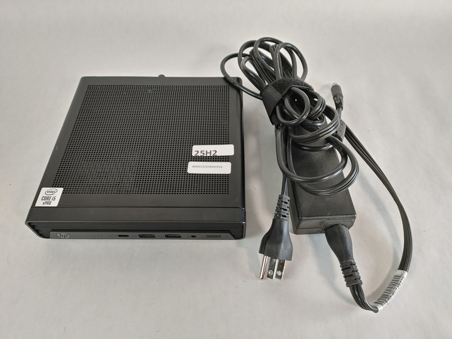 HP EliteDesk 800 G6 Mini Core i5-10500 3.10 GHz 16 GB DDR4 256 GB NVMe Windows 11 Pro Desktop WINACTA9 A9