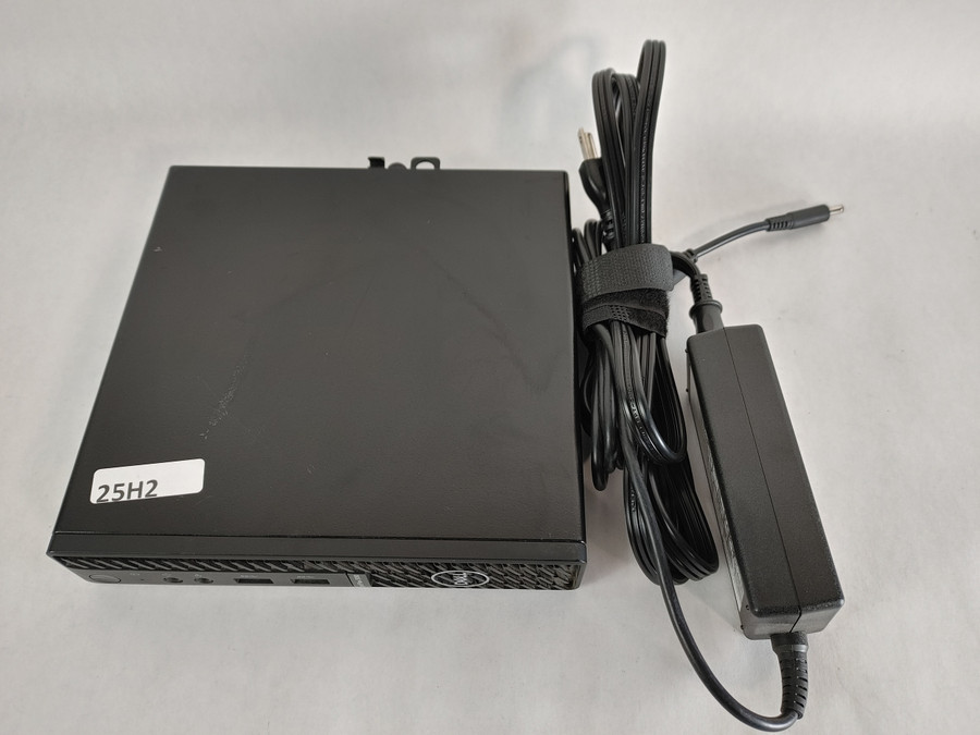 Dell OptiPlex 3080 Micro Core i5-10500T 2.30 GHz 8 GB DDR4 256 GB NVMe Windows 11 Pro Desktop WINACTC3 C3