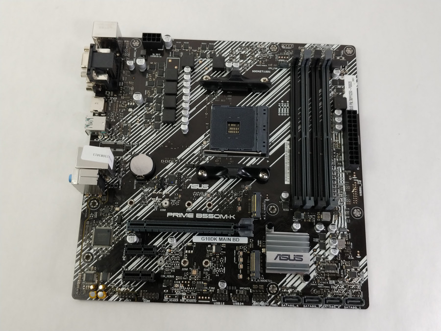 Asus  PRIME B550M-K AMD Socket AM4 DDR3 SDRAM Desktop Motherboard