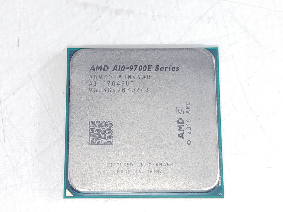 Lot of 2 AMD AD970BAHM44AB A10-9700E 3000 MHz Socket AM4 Desktop CPU