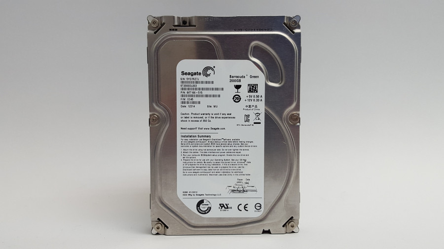 Seagate Barracuda LP ST2000DL003 2TB 3.5" SATA III Desktop Hard Drive