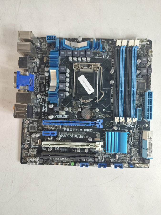 Asus P8Z77-M PRO AMD Socket AM4 DDR4 Desktop Motherboard