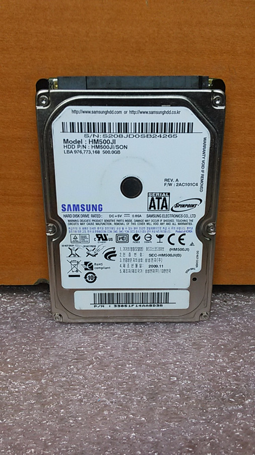 Samsung  SpinPoint M7 HM500JI 500GB 2.5" SATA II Laptop Hard Drive