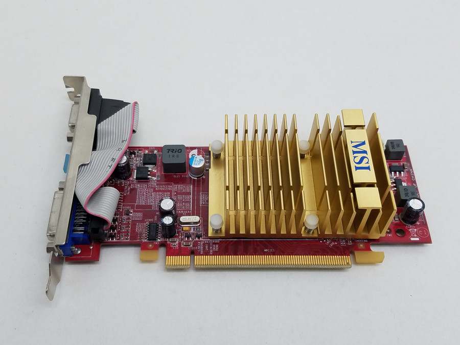 MSI ATI Radeon HD 4350 512 MB DDR2 SDRAM PCI Express x16 Desktop Video Card