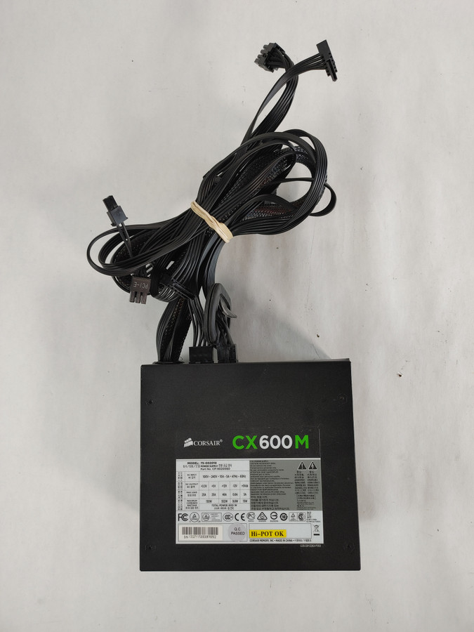 Corsair CX600M (75-002018) 600 W 20+4 Pin ATX Desktop Power Supply CP-9020060