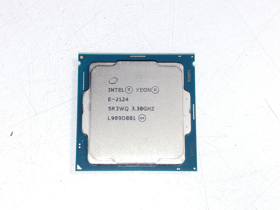 Lot of 5 Intel SR3WQ Xeon E E-2124 3.3 GHz LGA 1151 Server CPU