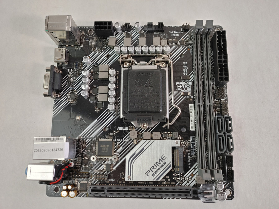 Lot of 5 Asus PRIME H410I-PLUS Intel LGA 1200 DDR4 Desktop Motherboard